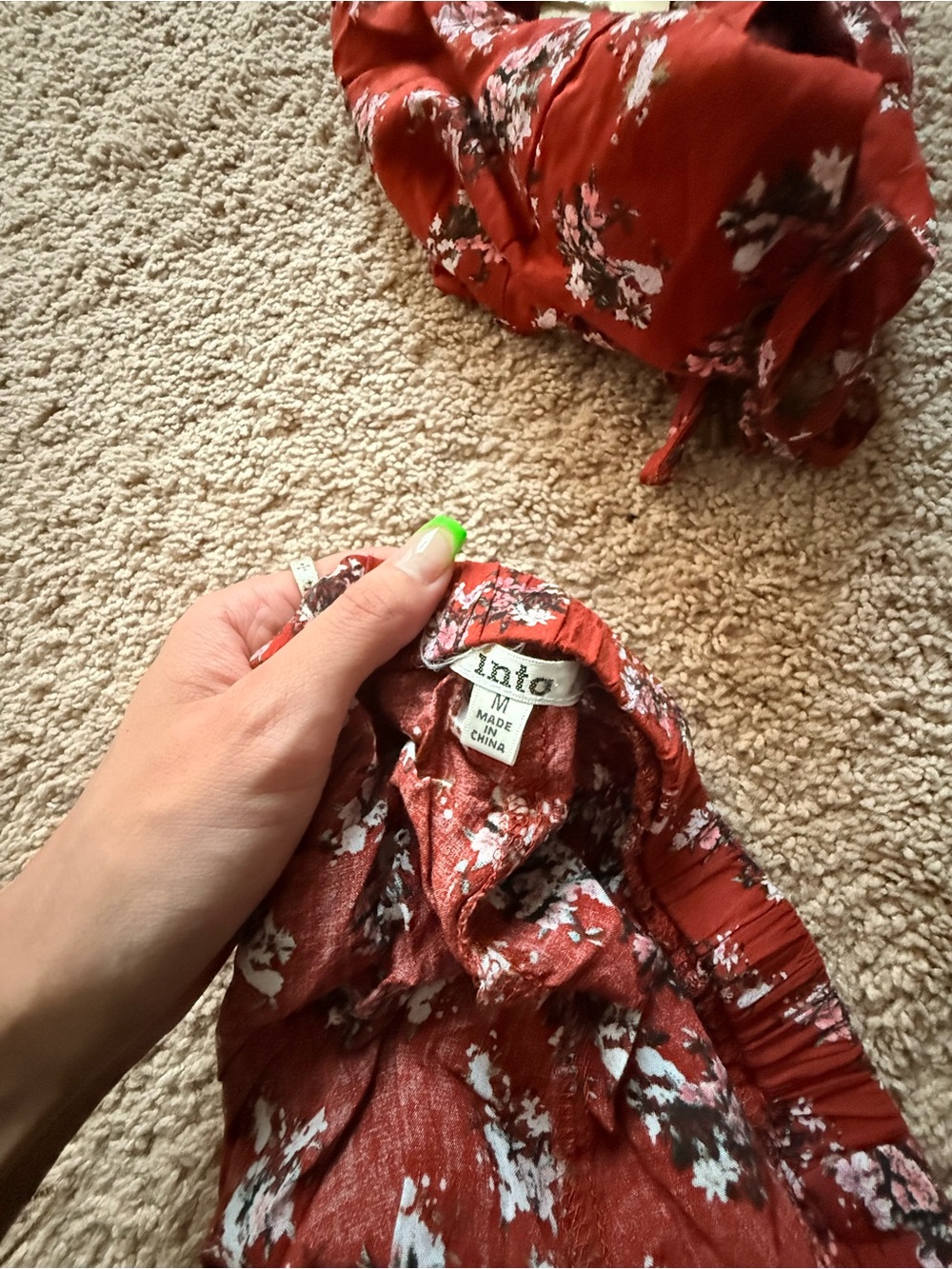LF Floral Ruffle Set - Picture 4 of 4